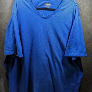 Foundry Mens 4XLT Short Sleeved TShirt Blue